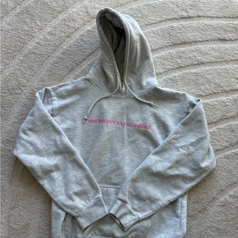 MEAN GIRLS quote Gray Hoodie